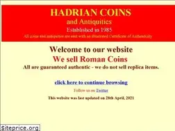 Sites similar to hadriancoins.com