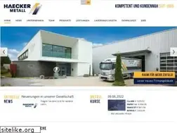 Sites similar to haecker-metall.com
