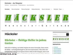 Sites similar to haecksler-garten.de