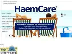 Sites similar to haemcare.de