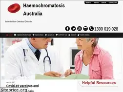 Sites similar to haemochromatosis.org.au