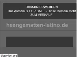 Sites similar to haengematten-latino.de