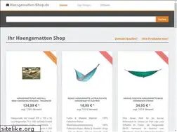 Sites similar to haengematten-shop.de