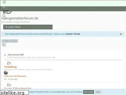 Sites similar to haengemattenforum.de