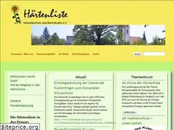Sites similar to haertenliste.de