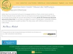 Sites similar to haeuser-der-hoffnung.de