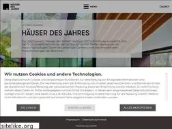 Sites similar to haeuser-des-jahres.com