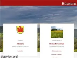 Sites similar to haeusern.de