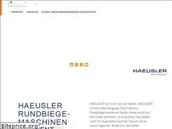 Sites similar to haeusler.com