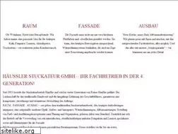 Sites similar to haeussler-stuckateur.de