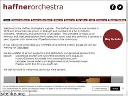 Sites similar to haffnerorchestra.org