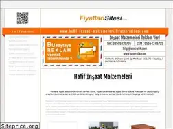 Sites similar to hafif-insaat-malzemeleri.fiyatlarisitesi.com