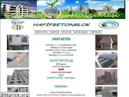 Sites similar to hafifbetonblok.com