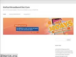 Sites similar to hafizalbroadband.com
