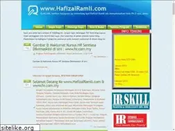 Sites similar to hafizalramli.com