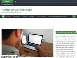 Sites similar to hafrsfjordspillene.no