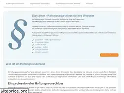 Sites similar to haftungsausschluss.de