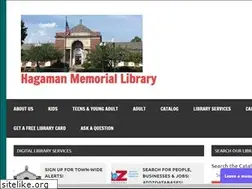 Sites similar to hagamanlibrary.org