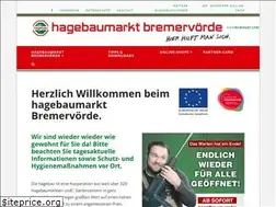 Sites similar to hagebaumarkt-bremervoerde.de