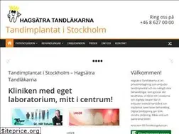 Sites similar to hagsatratandlakarna.se