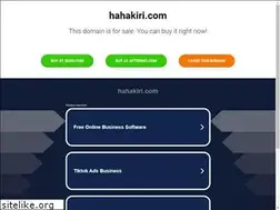 Sites similar to hahakiri.com