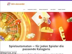 Sites similar to hahn-alexander.de