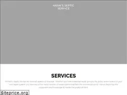 Sites similar to hahnsseptic.com