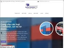 Sites similar to haiancontainer.com