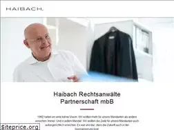 Sites similar to haibach.com