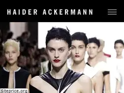 Sites similar to haiderackermann.com