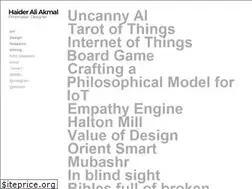 Sites similar to haiderali.co