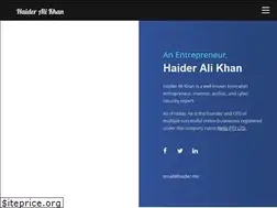 Sites similar to haiderk.com