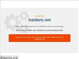 Sites similar to haiders.net