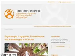 Sites similar to haidhauser-praxis.de
