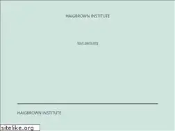 Sites similar to haigbrowninstitute.org