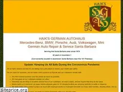 Sites similar to haiksgermanauto.com
