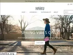 Sites similar to haikubags.com
