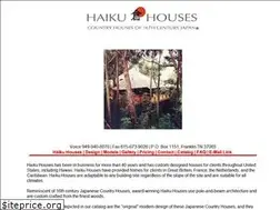 Sites similar to haikuhouses.com