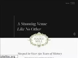 Sites similar to haikumill.com