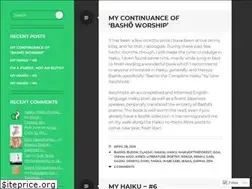 Sites similar to haikuoftheforest.wordpress.com