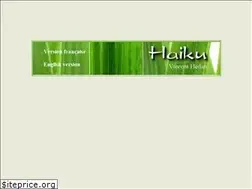 Sites similar to haikus.fr