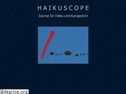Sites similar to haikuscope.de