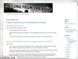 Sites similar to hailingfromtheedge.com