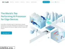 Sites similar to hailo.ai