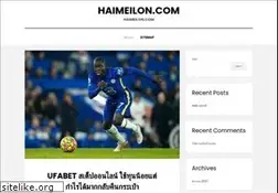 Sites similar to haimeilon.com