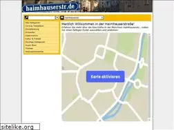 Sites similar to haimhauserstr.de