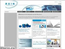 Sites similar to hain-lifescience.de