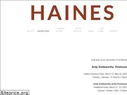 Sites similar to hainesgallery.com