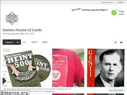 Sites similar to haineshouseof.cards