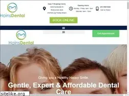 Sites similar to hainsdental.com.au